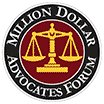 Million Dollar Advocates badge